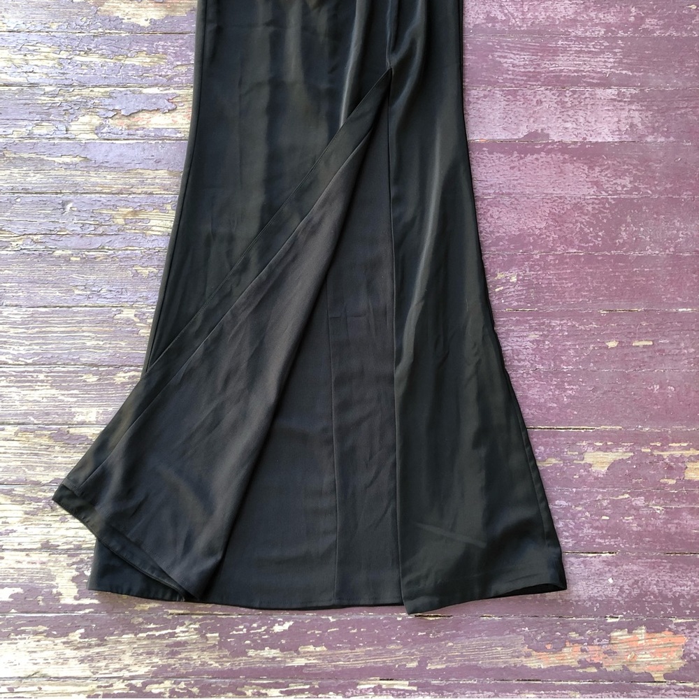 NBD Black Maxi Dress with Twist Front - Picture 4 of 12